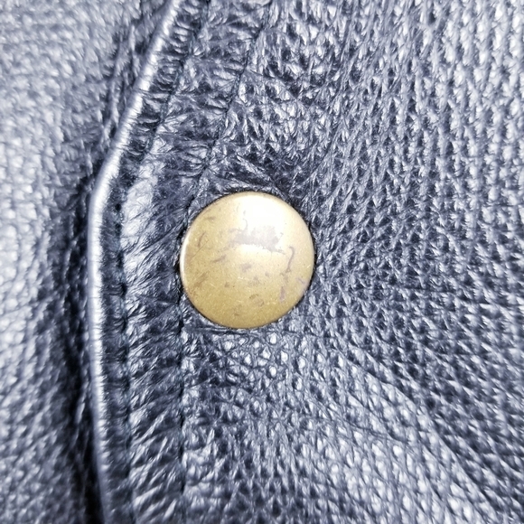 Roma Leather Men's Conceal Handgun Carry Black Leather Vest size 4XL USA - Picture 4 of 7